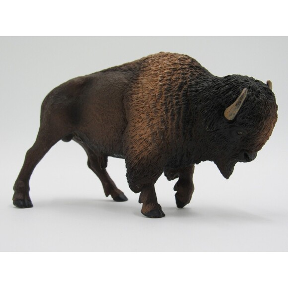 Safari Ltd Brown Buffalo Bison 2018 Animal Figure Realistic Toy Figurine - Picture 9 of 16